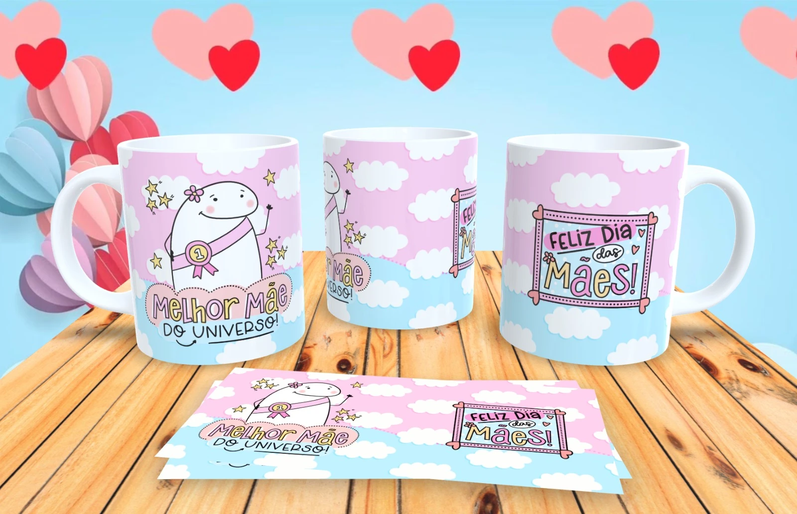 Caneca Flork Melhor Mãe do Universo – Presente para Mãe