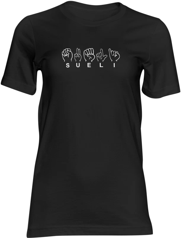 Camiseta Personalizada com Seu Nome em Libras – Inclusão e Estilo