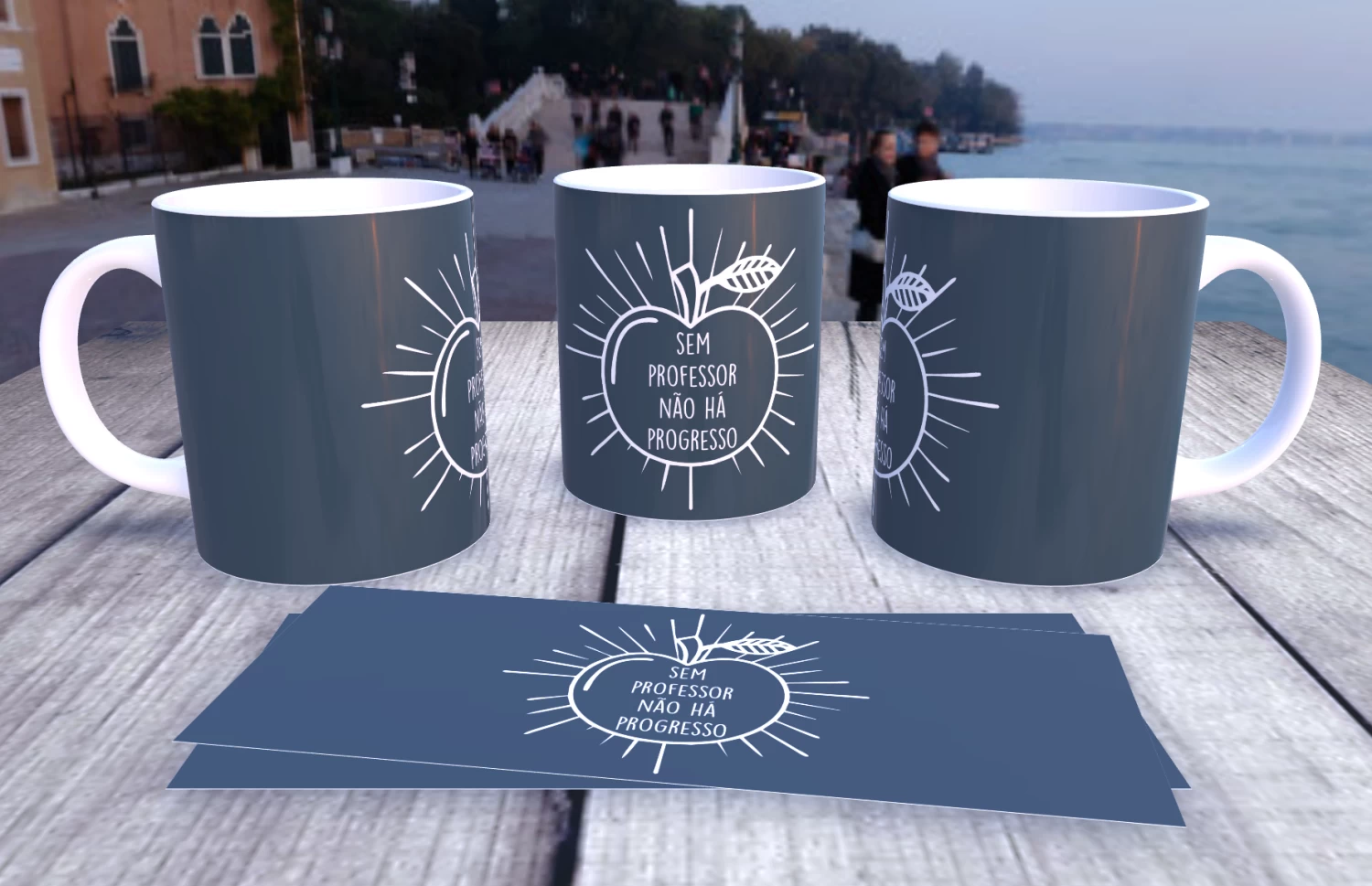 Caneca Dia dos Professores-Sem professor não há progresso