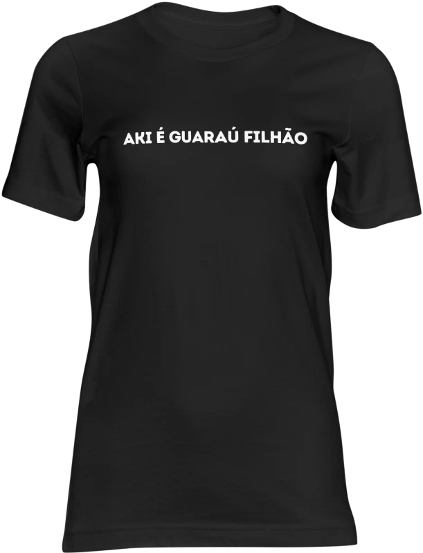Camiseta "Aki é Guaraú filhão" – Estilo Local com Atitude