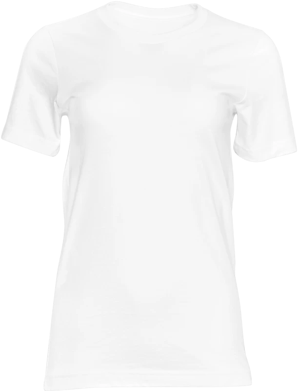 Camiseta Básica Branca 100% Algodão