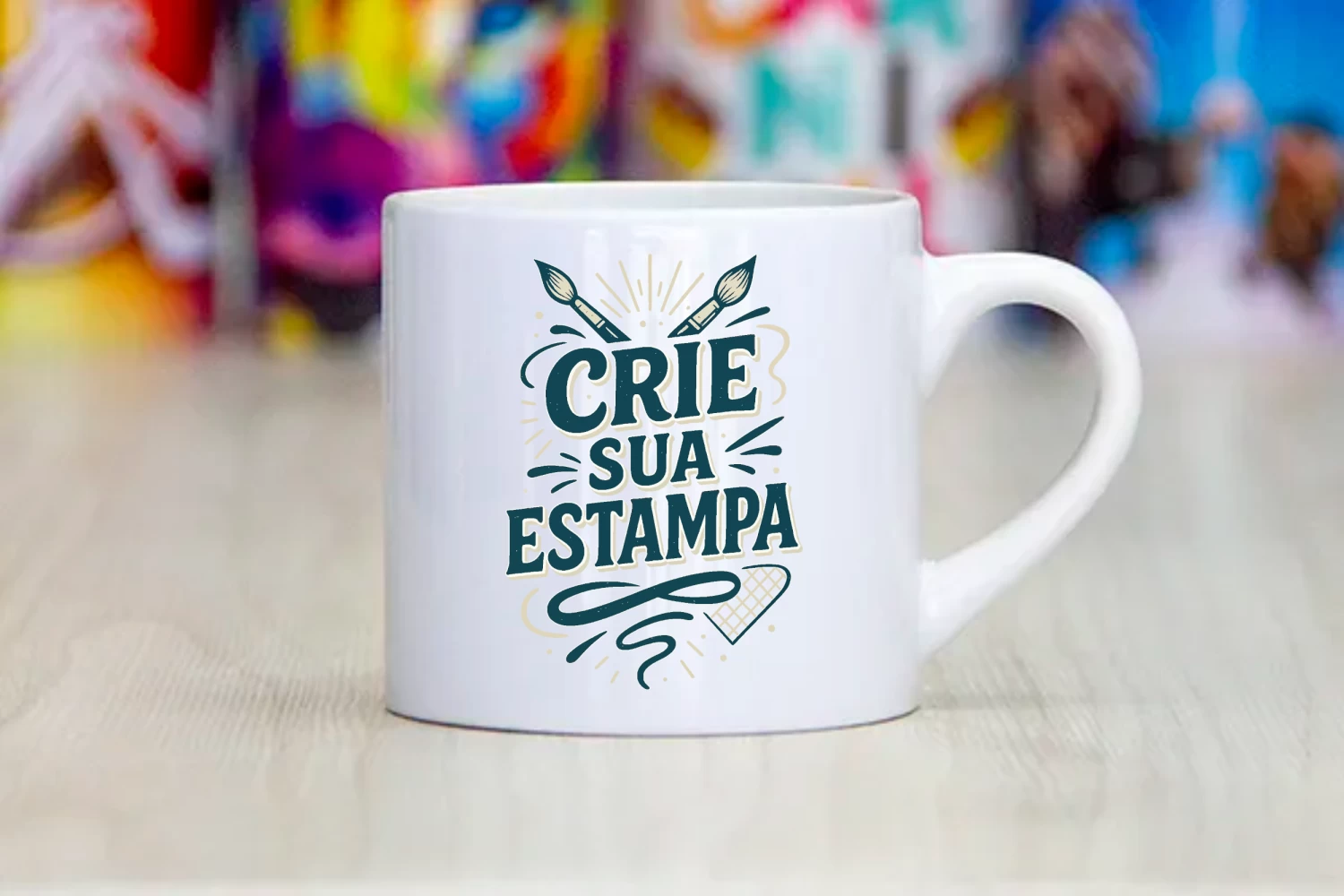 Caneca Mini Mug Personalizada 180ml – Com Foto, Nome ou Frase