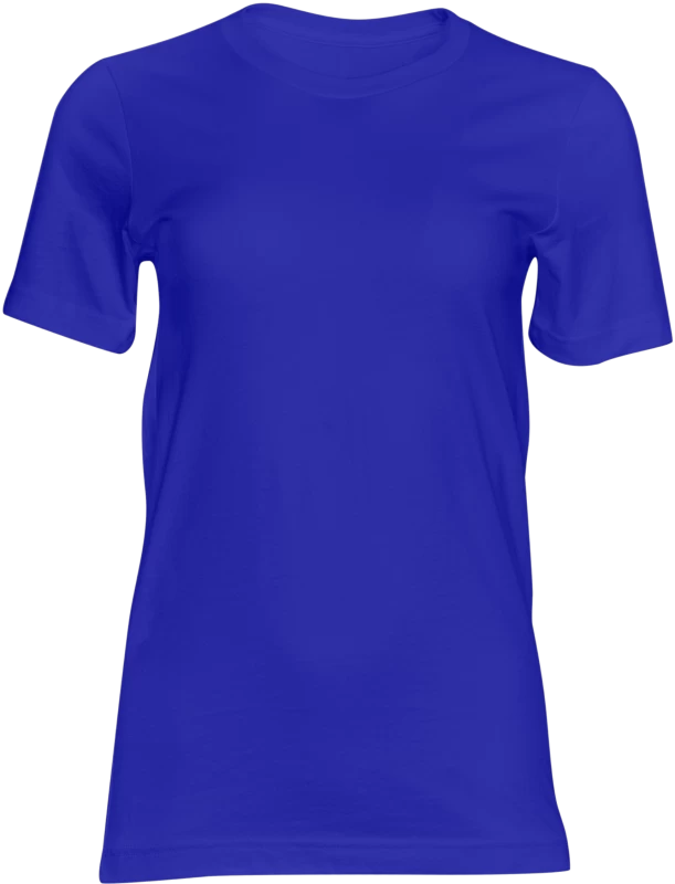 Camiseta Básica Roxa 100% Algodão