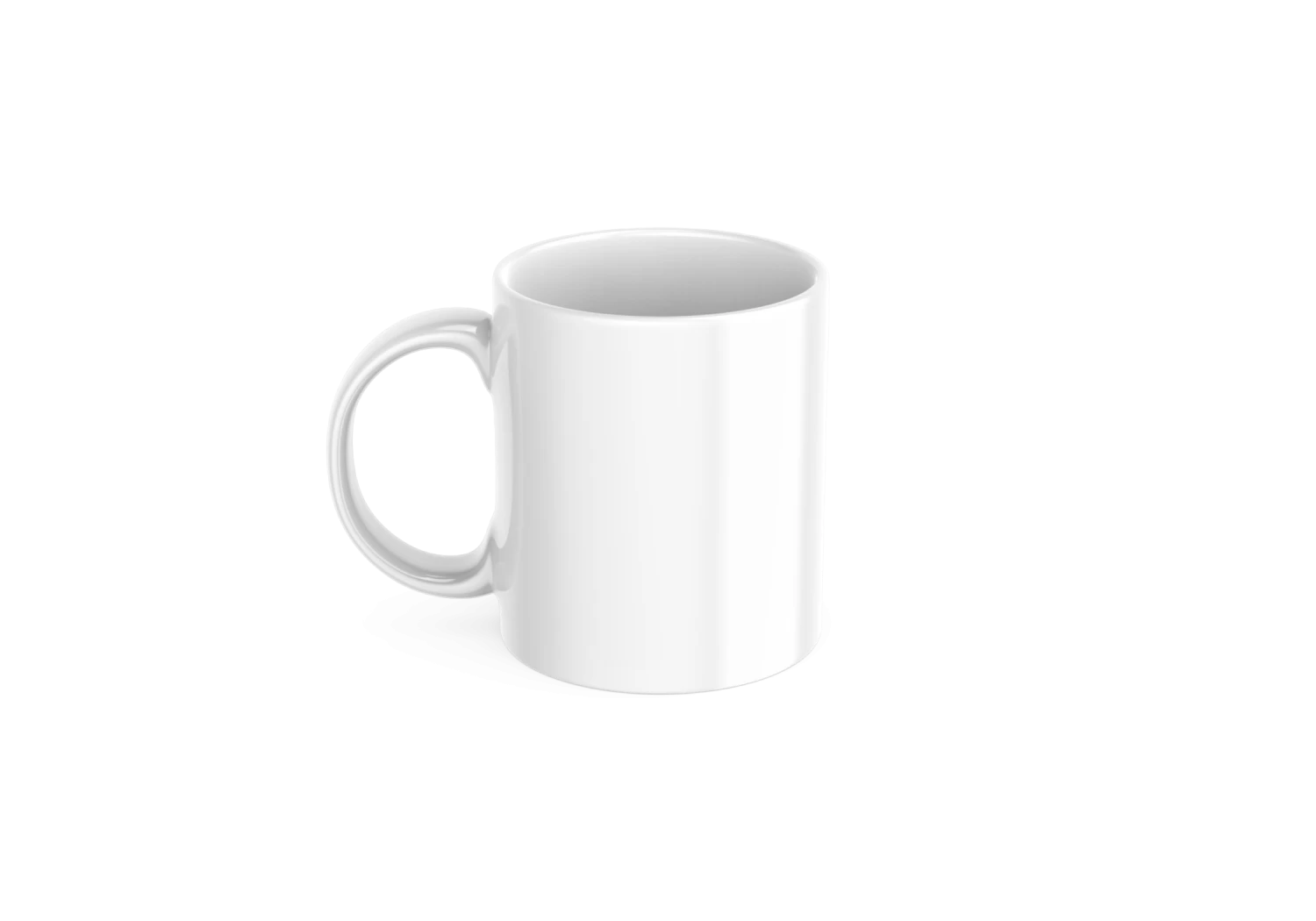 Caneca Branca de Cerâmica AAA+ para Sublimação – 325ml