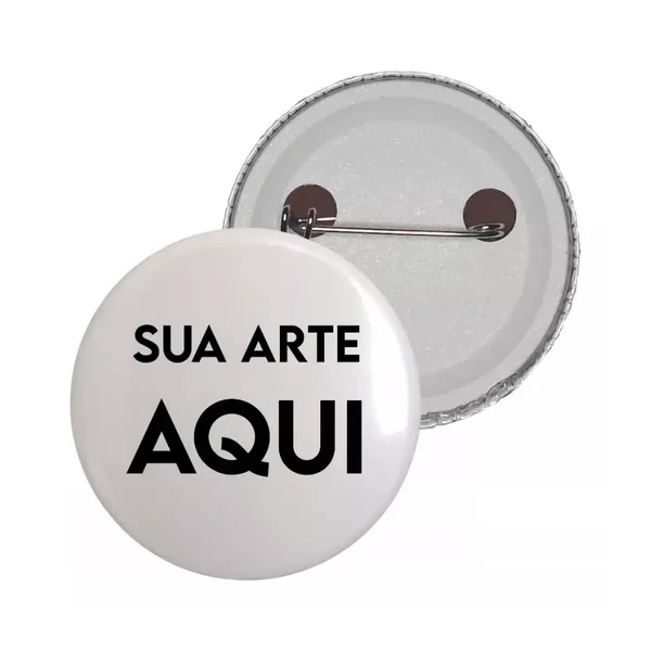 Bottons Personalizados 3,7cm – Metal Mimo Pin
