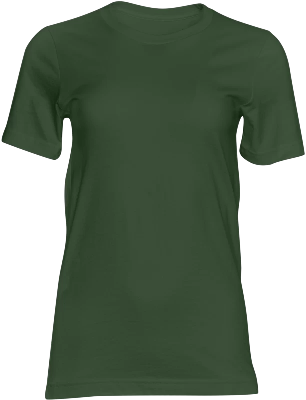 Camiseta Básica Verde 100% Algodão