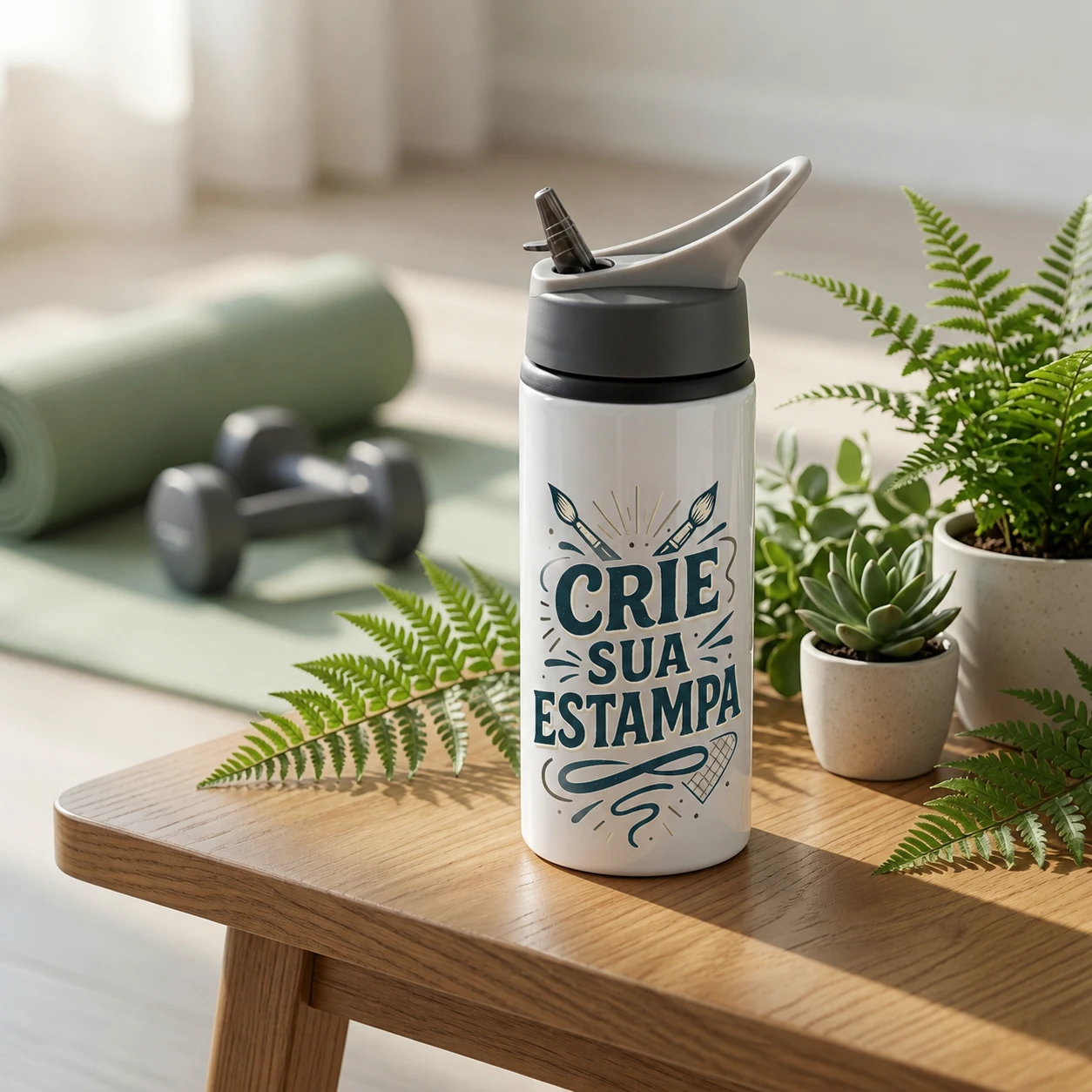 Squeeze De Alumínio 600ml Personalizado