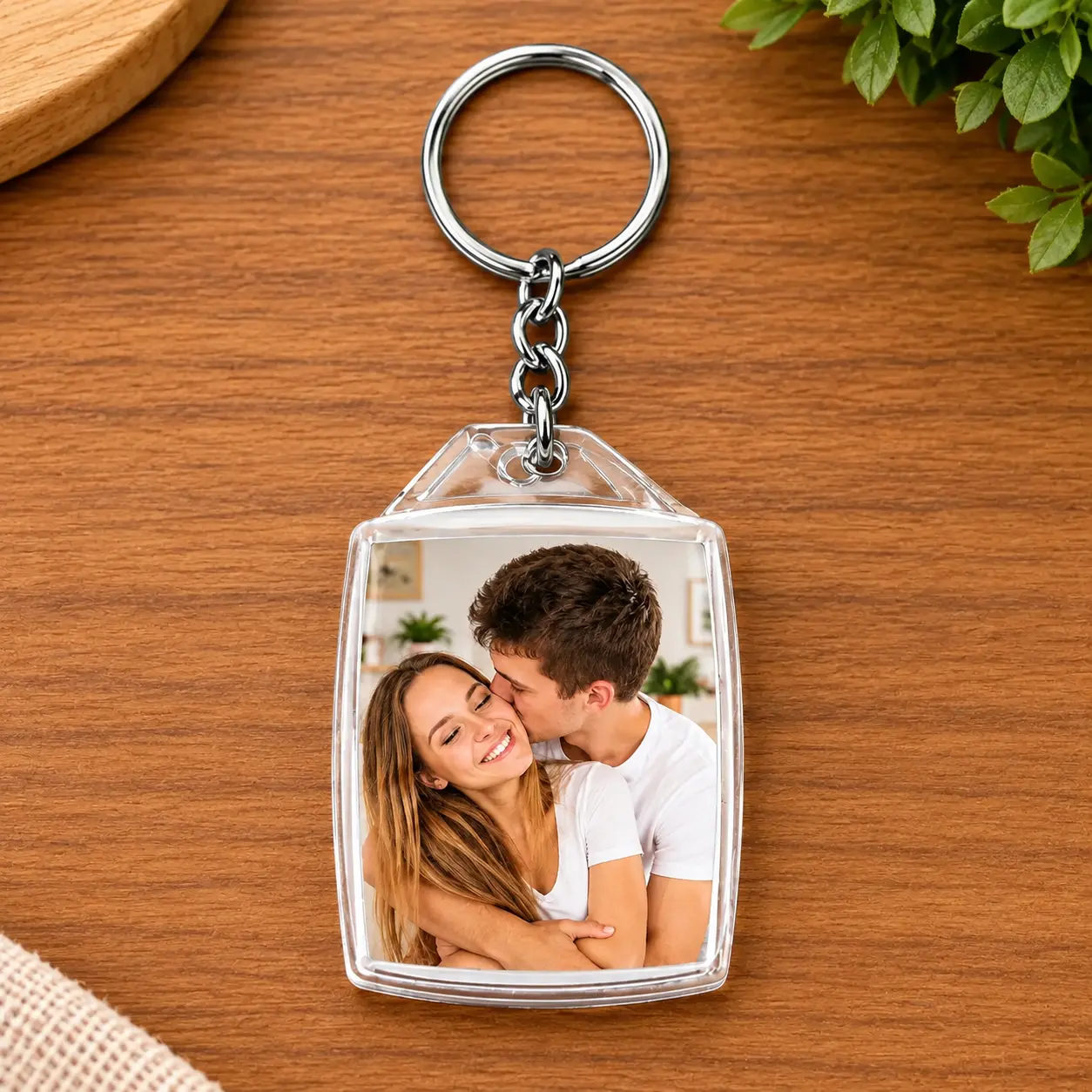 Chaveiro Acrílico 3x4cm Personalizado – Fotos Frente e Verso