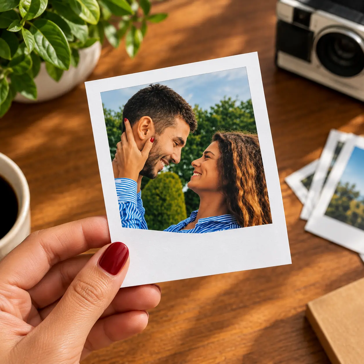 Foto Polaroid Personalizada 10x12cm Papel Fotográfico Glossy