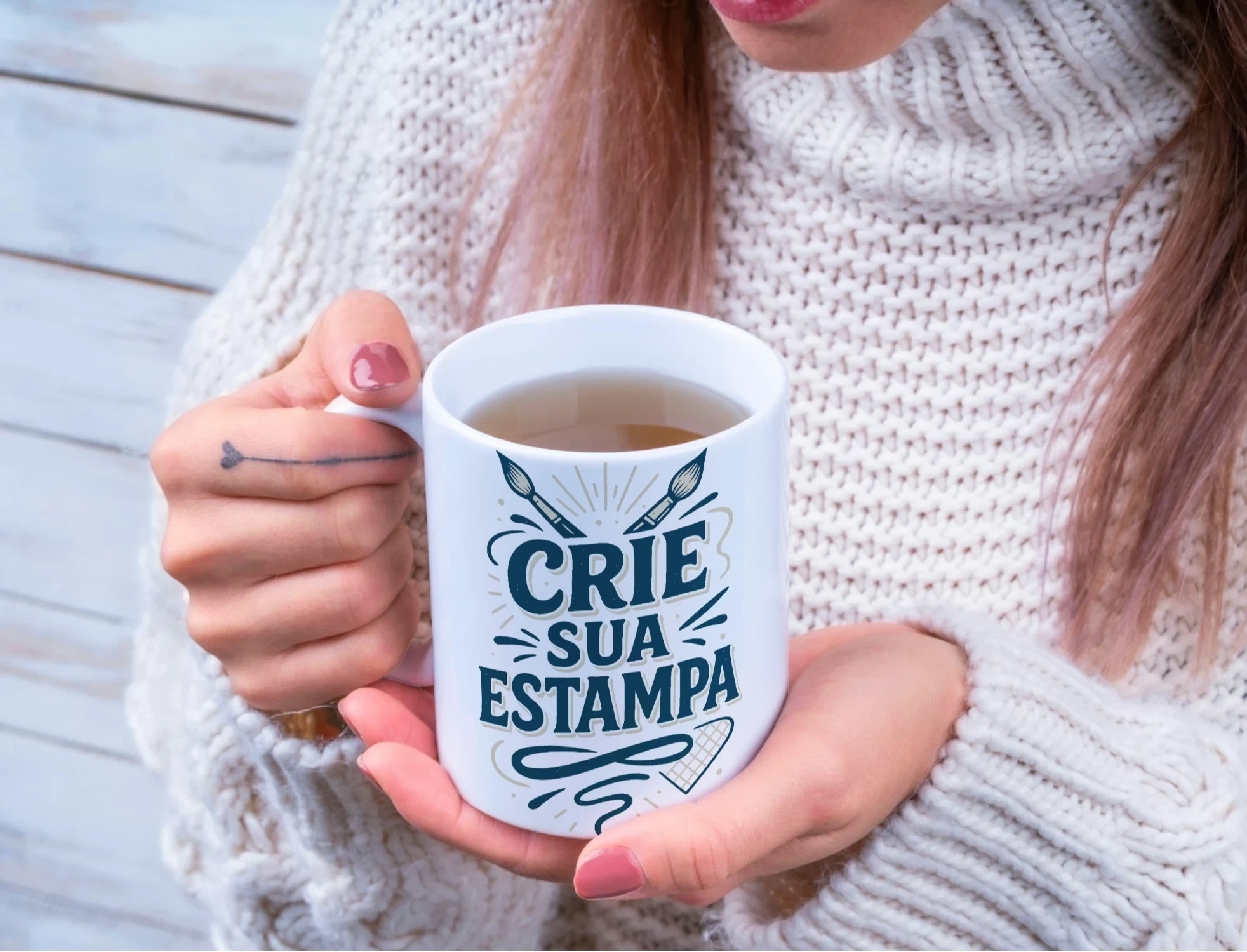 Caneca de porcelana Personalizada