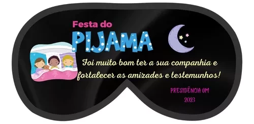 Máscara de Dormir Personalizada – Conforto e Estilo