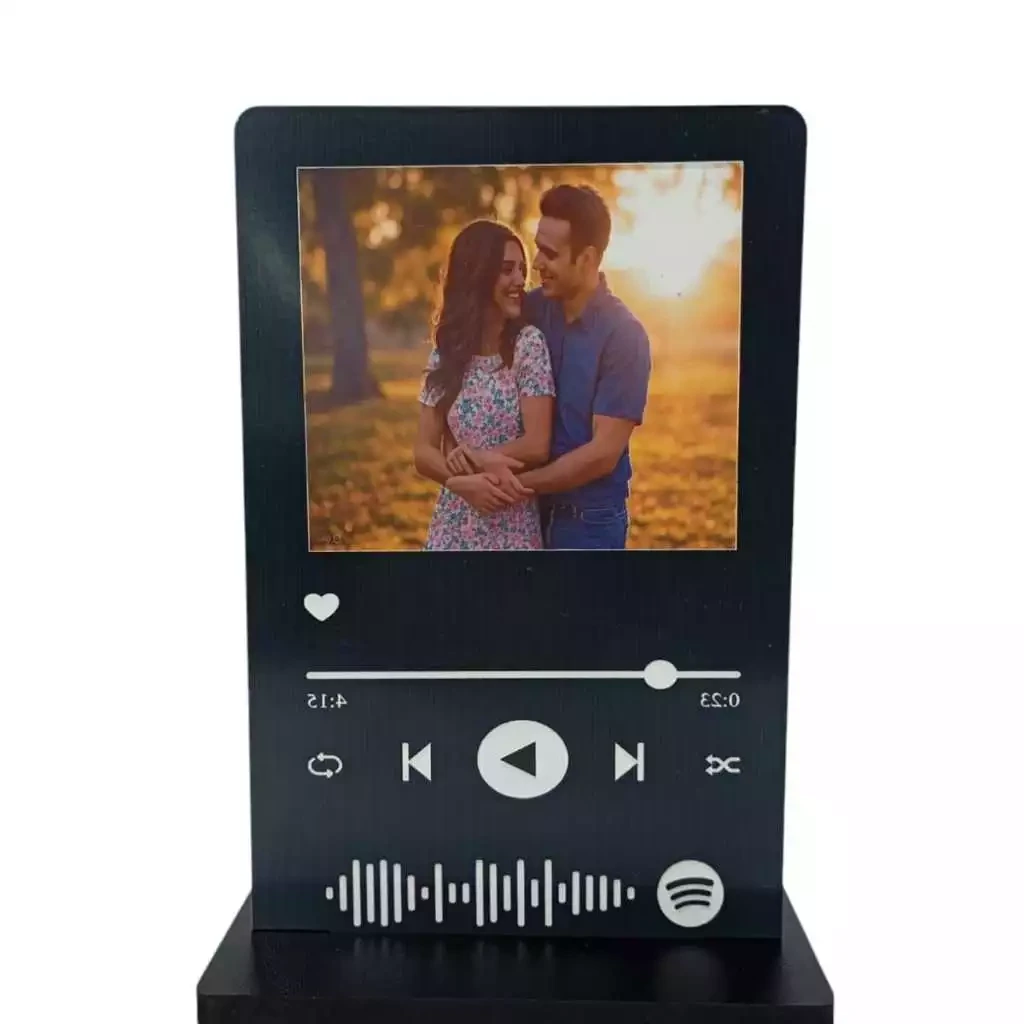 Placa MDF 10x15 cm Personalizada — Pix, QR Code ou Spotify
