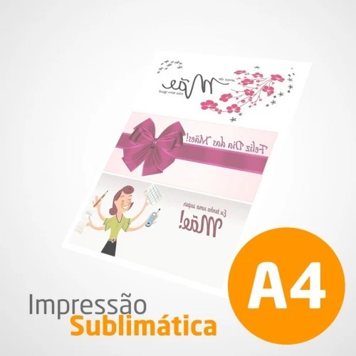 Impressão em Papel Sublimático A4 Live Dry Fast – Alta Performance